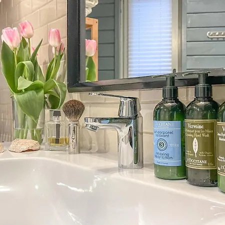 펜션 Traumhaff Bootsmanns Domizil Kamin, Privates Nordicspa, Boot In Rieth Am *