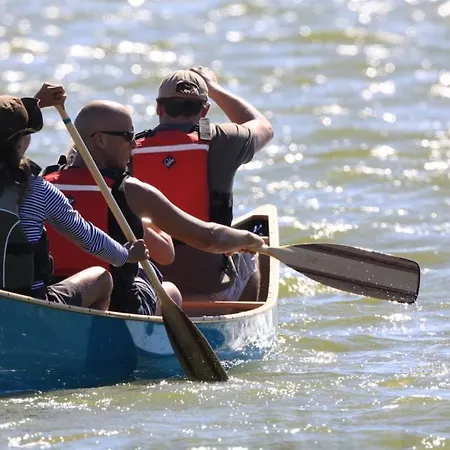 펜션 Traumhaff Bootsmanns Domizil Kamin, Privates Nordicspa, Boot In Rieth Am *